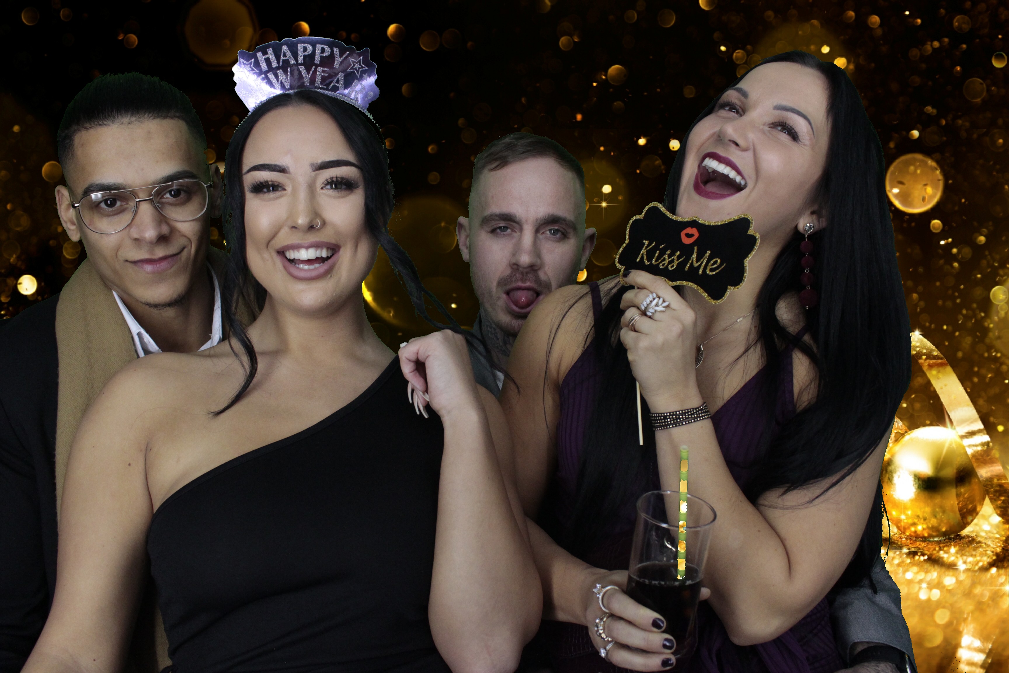NYE Party | View more photos from the event at gallery.myphotoboothexperience.co.uk/u/MyPhotoBoothExperienceLtd/NYE-Party
